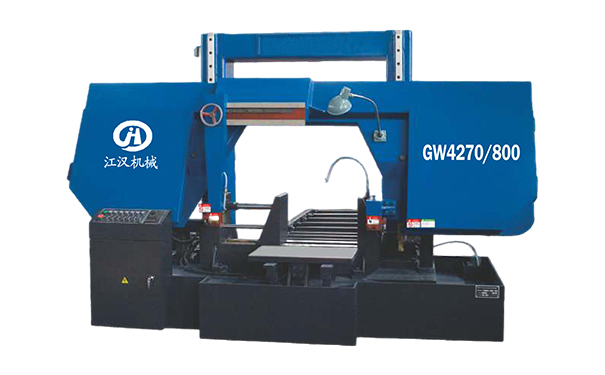 镇宁GW4270/800双柱龙门卧式带锯床